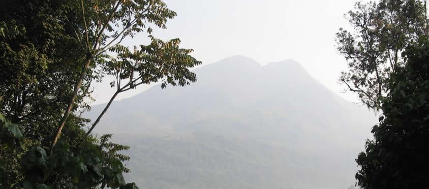 Mount Kahuzi in congo